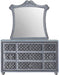 Crown Mark Furniture Voltare Mirror in Dark Grey - Olympia Furniture (Saint George, Utah)