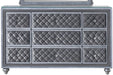 Crown Mark Furniture Voltare Dresser in Dark Grey - Olympia Furniture (Saint George, Utah)