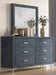 Crown Mark Furniture Lucinda 6 Drawer Dresser in Gray - Olympia Furniture (Saint George, Utah)