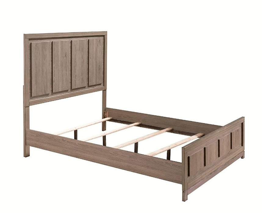 Crown Mark Furniture River King Panel Bed in Brown B3150-K - Olympia Furniture (Saint George, Utah)
