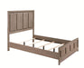 Crown Mark Furniture River King Panel Bed in Brown B3150-K - Olympia Furniture (Saint George, Utah)