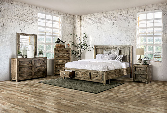 Oakridge Bed Brown & Grey - Olympia Furniture (Saint George, Utah)