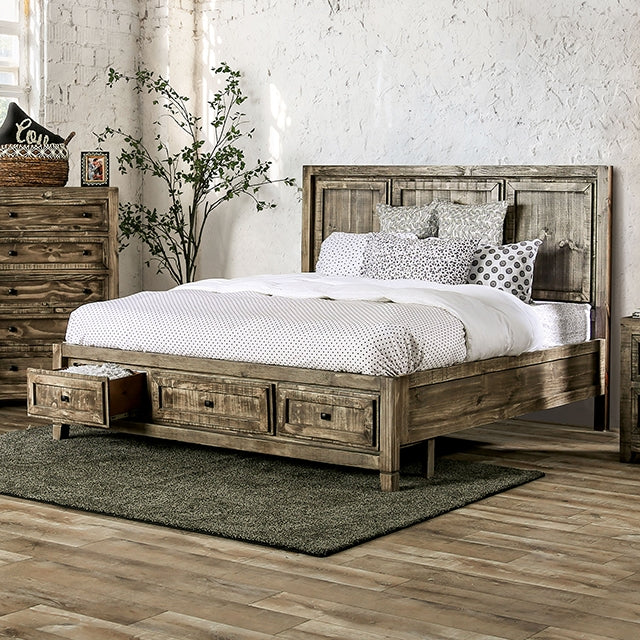 Oakridge Bed Brown & Grey - Olympia Furniture (Saint George, Utah)