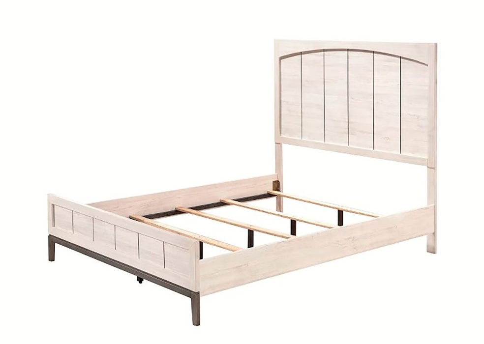 Crown Mark Furniture Veda King Panel Bed in Beige B3300-K - Olympia Furniture (Saint George, Utah)