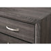 Crown Mark Akerson 2 Drawer Nightstand in Grey - Olympia Furniture (Saint George, Utah)