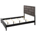 Crown Mark Akerson Queen Panel Bed in Grey - Olympia Furniture (Saint George, Utah)