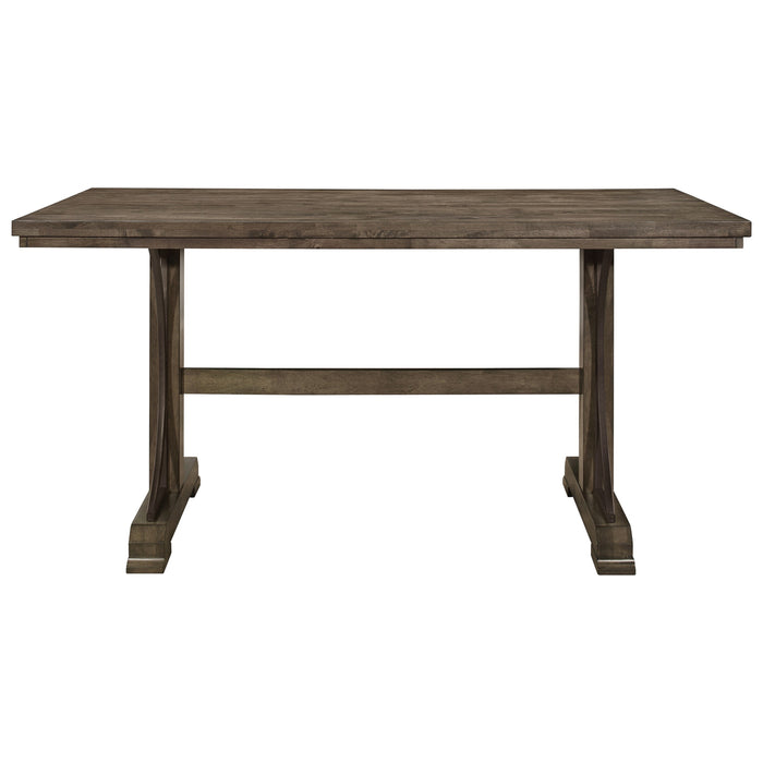 Crown Mark Quincy Rectangular Counter Height Table in Light Brown 2831T-3671-TOP - Olympia Furniture (Saint George, Utah)