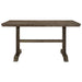 Crown Mark Quincy Rectangular Counter Height Table in Light Brown 2831T-3671-TOP - Olympia Furniture (Saint George, Utah)
