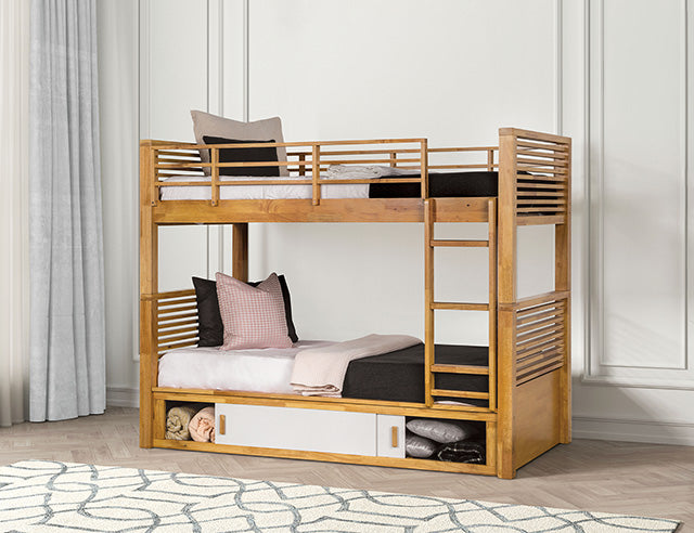 Richland Twin/Twin Bunk Bed - Olympia Furniture (Saint George, Utah)
