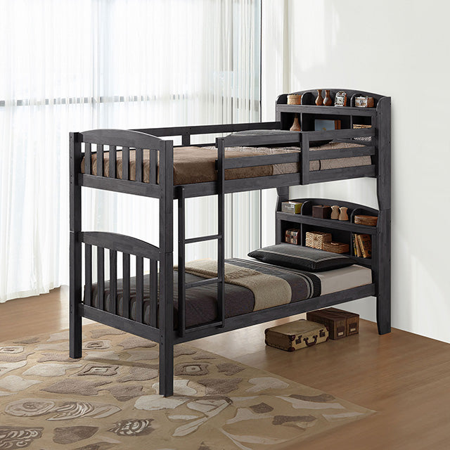 Stutsman Twin/Twin Bunk Bed - Olympia Furniture (Saint George, Utah)
