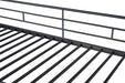Myles Twin Loft Bed White, Silver & Black - Olympia Furniture (Saint George, Utah)