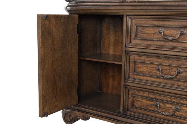 Leovanni Hutch And Buffet - Olympia Furniture (Saint George, Utah)