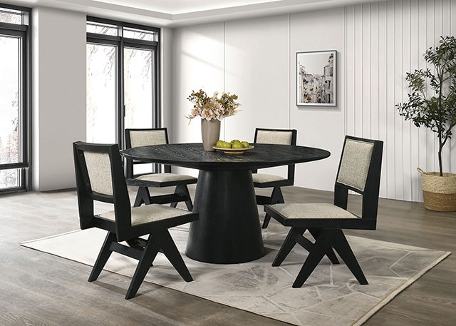 Tottenham 59" Round Dining Table - Olympia Furniture (Saint George, Utah)