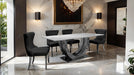 Portanova Silver Chair (2/CTN) - Olympia Furniture (Saint George, Utah)