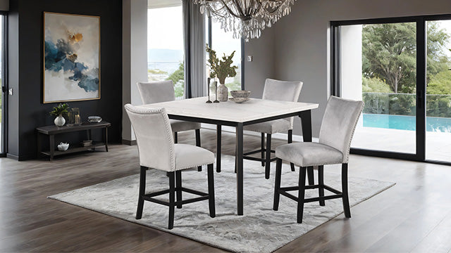 Sabro Square Counter Ht. Table - Olympia Furniture (Saint George, Utah)