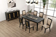 Kenyada 7 Pc Dining Table Set - Olympia Furniture (Saint George, Utah)