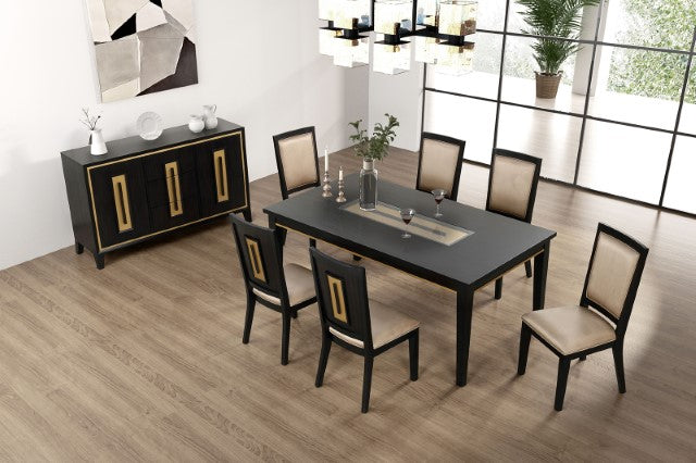 Kenyada 7 Pc Dining Table Set - Olympia Furniture (Saint George, Utah)
