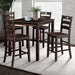 Lubbock 5 Pc. Counter Ht. Table Set - Olympia Furniture (Saint George, Utah)