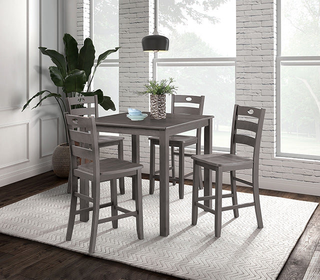 Lubbock 5 Pc. Counter Ht. Table Set - Olympia Furniture (Saint George, Utah)