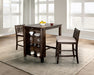 Lescles 3 Pc Counter Ht Set (1 Table + 2 Chairs) - Olympia Furniture (Saint George, Utah)