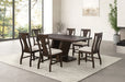 Holsworthy 7 Pc Dining Table Set - Olympia Furniture (Saint George, Utah)
