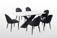 Lenvik 7 Pc Dining Table Set White - Olympia Furniture (Saint George, Utah)