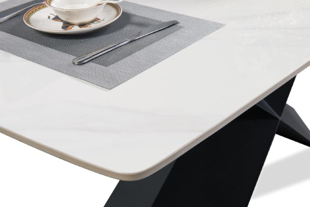 Lenvik 7 Pc Dining Table Set White - Olympia Furniture (Saint George, Utah)
