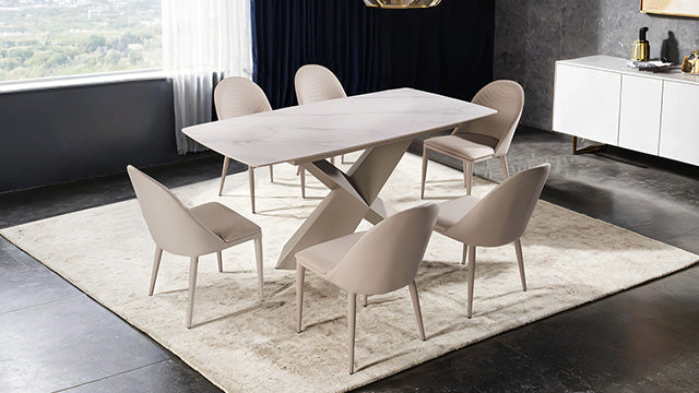 Lenvik 7 Pc Dining Table Set - Olympia Furniture (Saint George, Utah)