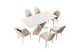 Lenvik 7 Pc Dining Table Set - Olympia Furniture (Saint George, Utah)