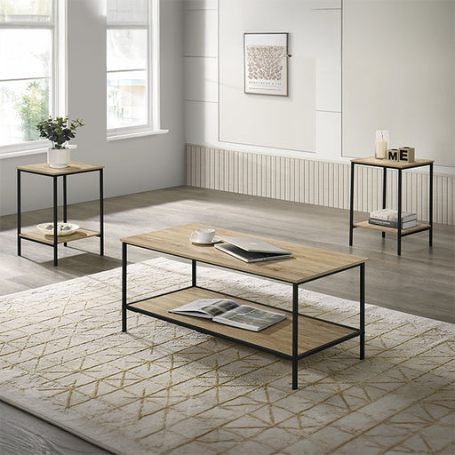 Pallas 3 Pc. Table Set Natural - Olympia Furniture (Saint George, Utah)