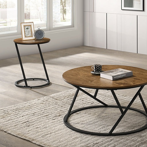 Ronde 3 Pc. Table Set Natural - Olympia Furniture (Saint George, Utah)