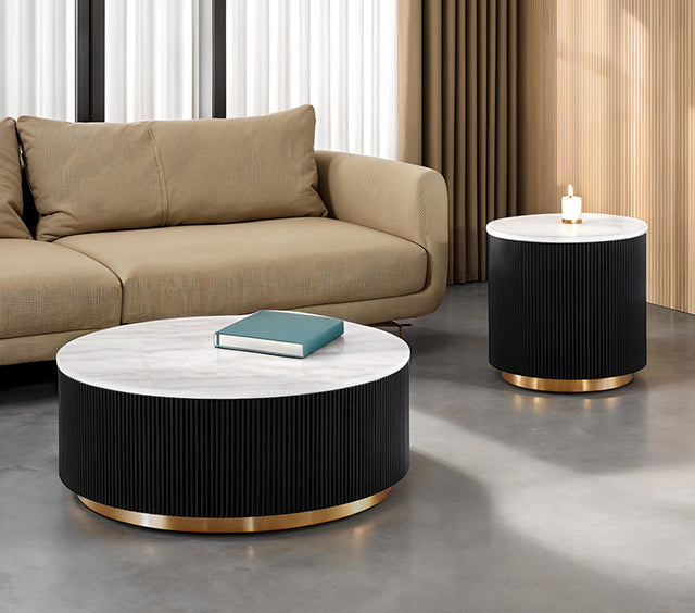 Virden Round Cocktail Table - Olympia Furniture (Saint George, Utah)