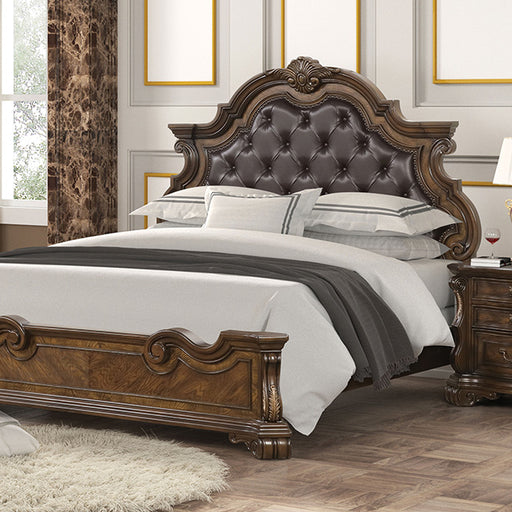 Leovanni 4 Pc Queen Bedroom Set Brown - Olympia Furniture (Saint George, Utah)