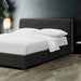 Vertham E.King, Full, & Queen Bed White & Black - Olympia Furniture (Saint George, Utah)