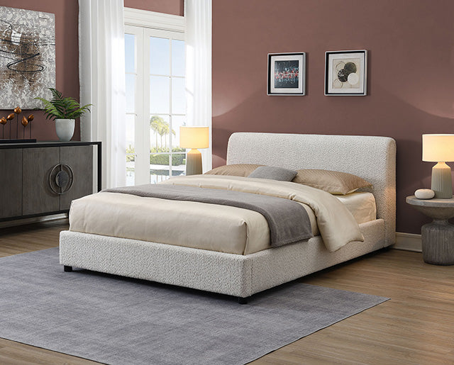 Vertham E.King, Full, & Queen Bed White & Black - Olympia Furniture (Saint George, Utah)