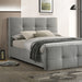 Merced Bed Gray & Ivory - Olympia Furniture (Saint George, Utah)