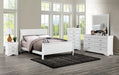 Louis Philippe Bed Black, White, & Cherry - Olympia Furniture (Saint George, Utah)