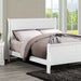 Louis Philippe Bed Black, White, & Cherry - Olympia Furniture (Saint George, Utah)