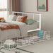 Nicoli Queen Metal Bed With Underbed Storage - Olympia Furniture (Saint George, Utah)