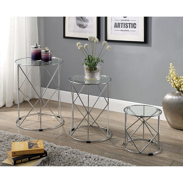 Madyson 3 Pc. Nesting Table - Olympia Furniture (Saint George, Utah)
