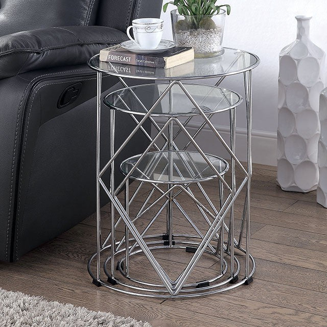 Madyson 3 Pc. Nesting Table - Olympia Furniture (Saint George, Utah)
