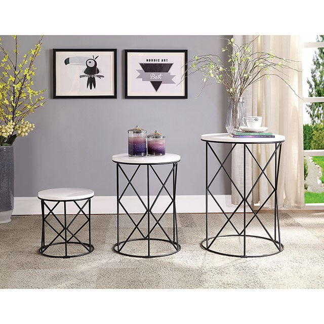 Madyson 3 Pc. Nesting Table - Olympia Furniture (Saint George, Utah)