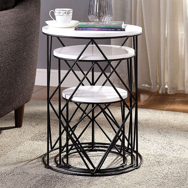 Madyson 3 Pc. Nesting Table - Olympia Furniture (Saint George, Utah)