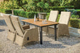 Mackay Patio Dining Table - Olympia Furniture (Saint George, Utah)