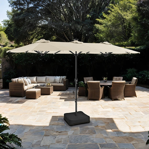 Musa Rectangular Market Umbrella - Olympia Furniture (Saint George, Utah)