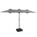 Musa Rectangular Market Umbrella - Olympia Furniture (Saint George, Utah)
