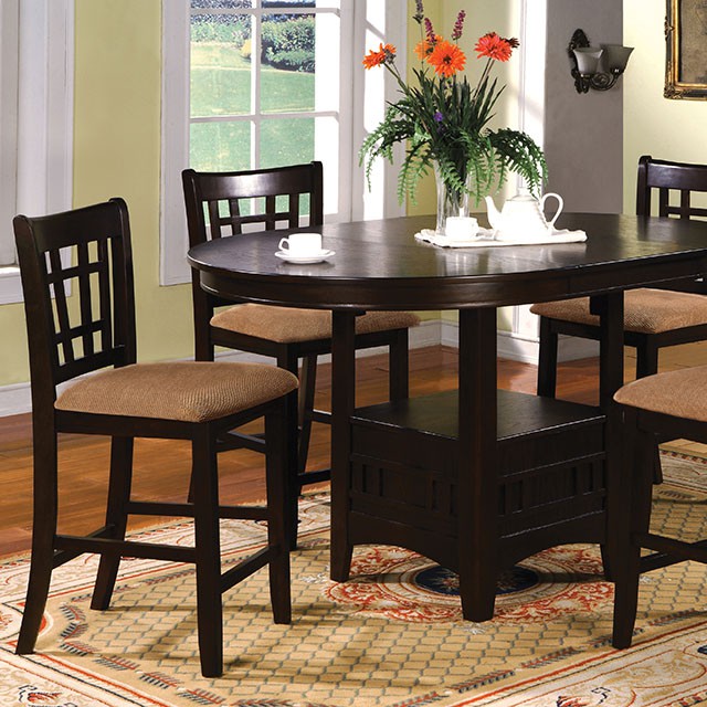 Metropolis Oval Counter Ht. Table - Olympia Furniture (Saint George, Utah)