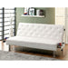 Farel Futon Sofa Red & White - Olympia Furniture (Saint George, Utah)