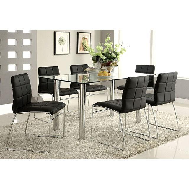 Oahu White Side Chair - Olympia Furniture (Saint George, Utah)