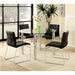 Kona I Chrome Round Dining Table - Olympia Furniture (Saint George, Utah)